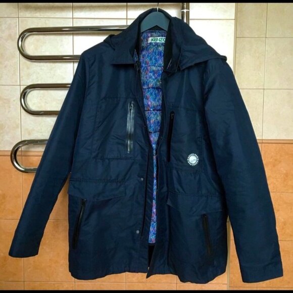 Kenzo Coat Parka 3 in 1 Size L - Picture 2 of 7